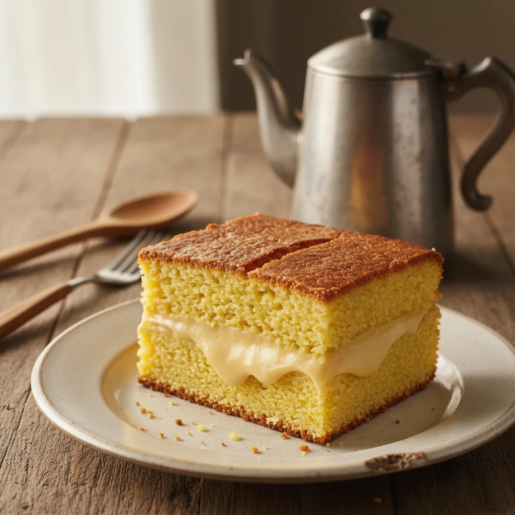 Receita de Bolo de Fubá Cremoso de Liquidificador