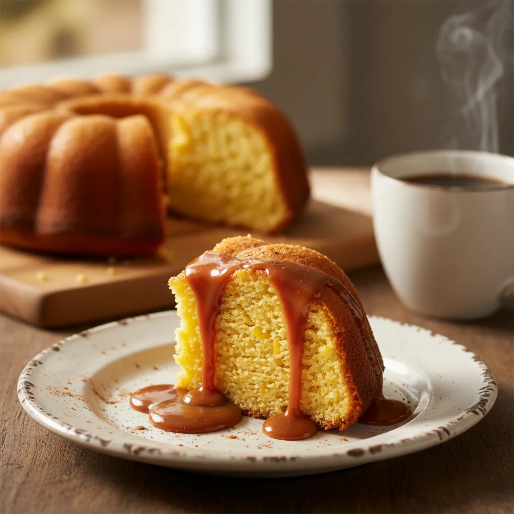 Bolo de Milho com Doce de Leite e Canela: Receita Fácil e Cremosa