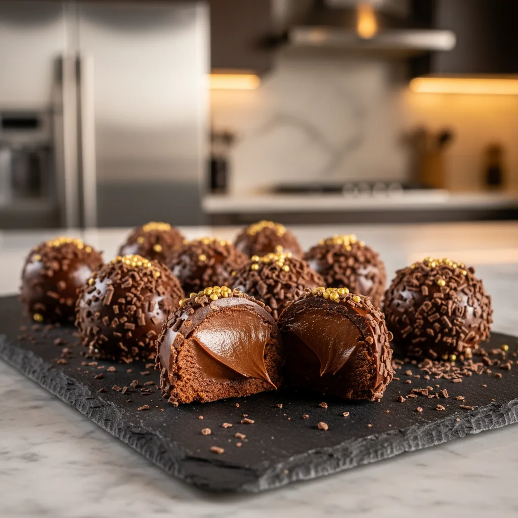 Brigadeiro Gourmet de Chocolate Belga: O Segredo da Textura Perfeita