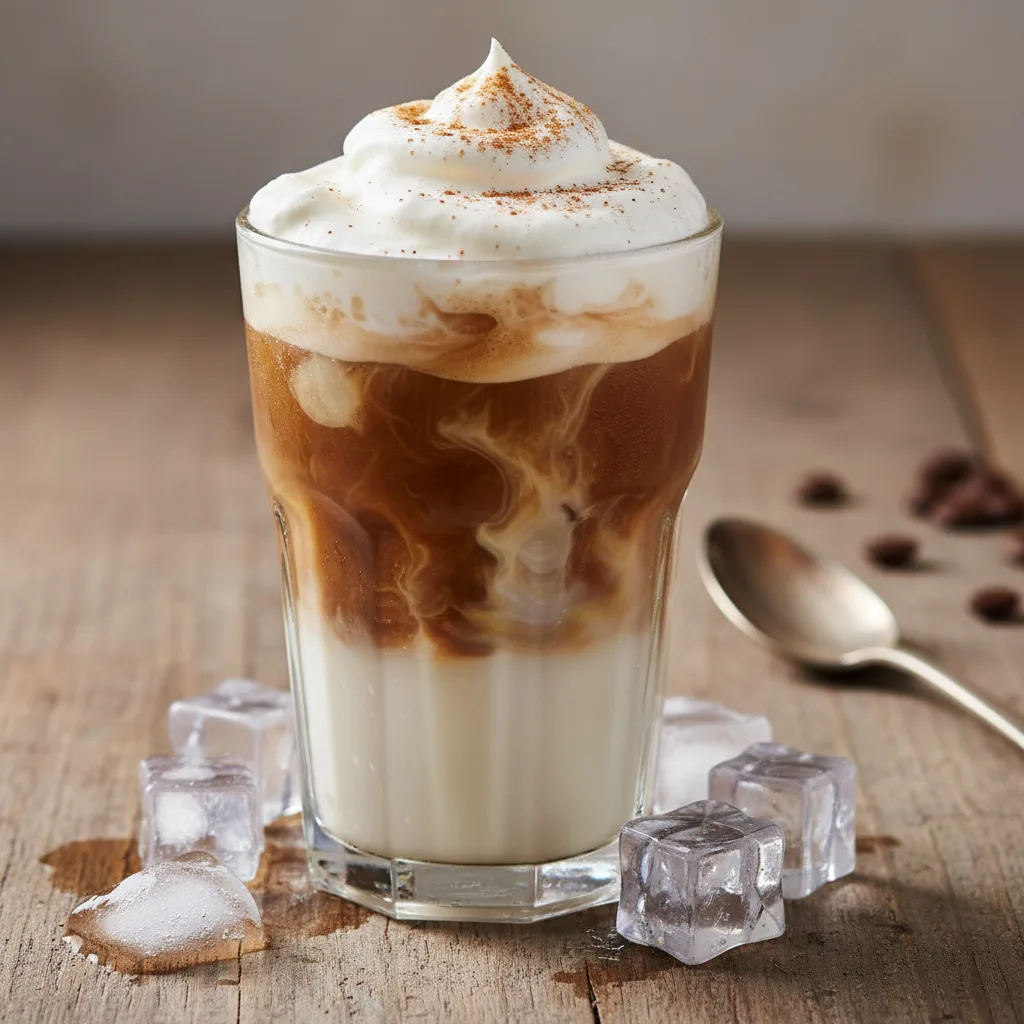 Café Gelado Cremoso Estilo Starbucks