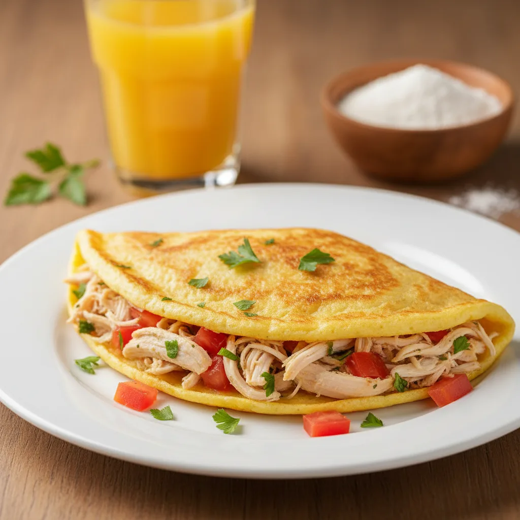 Crepioca com Frango Desfiado: Receita Fácil e Fitness