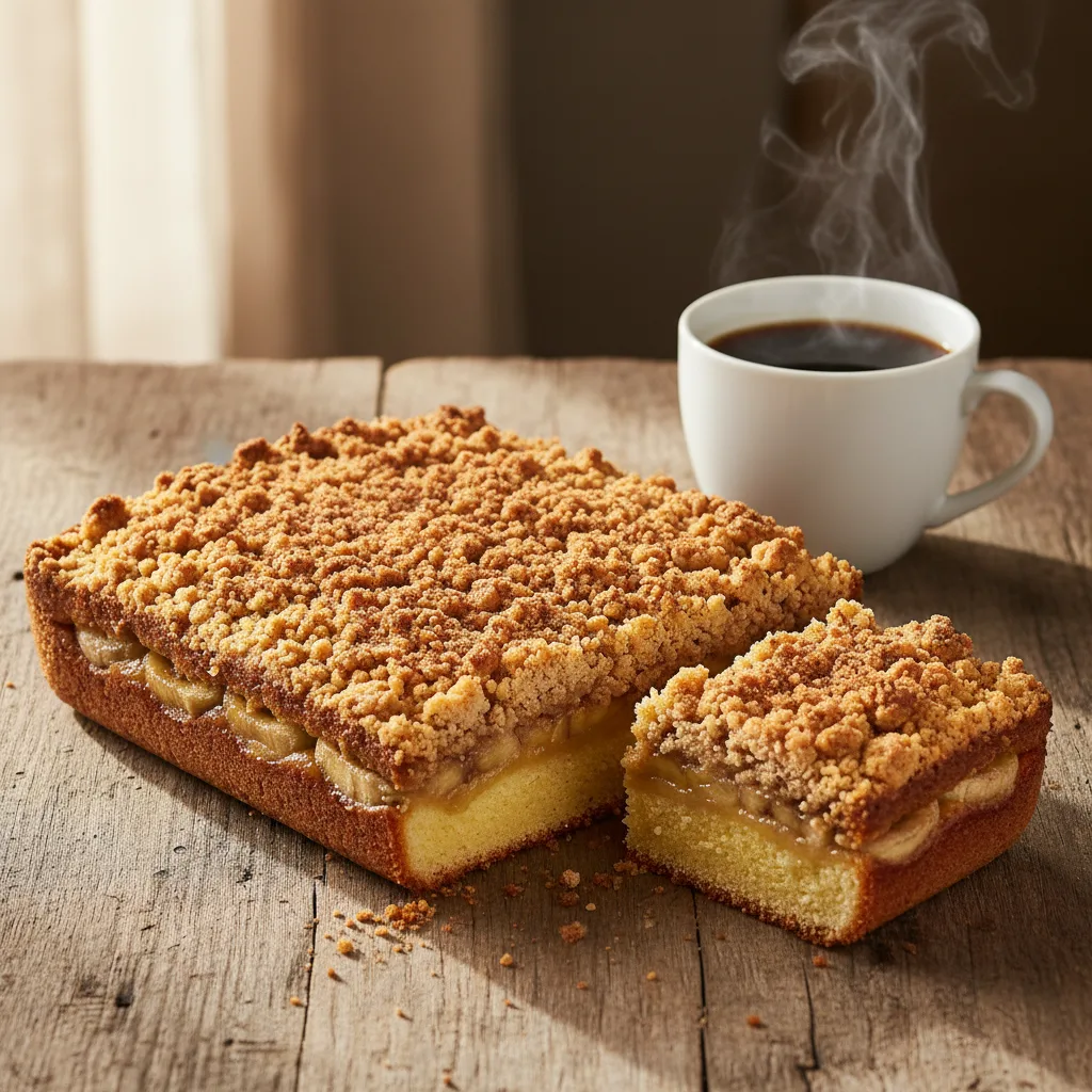 Cuca de Banana com Farofa: A Receita Perfeita para o Café!