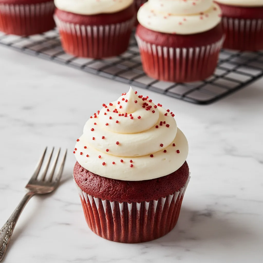 Cupcake Red Velvet Clássico: Uma Receita Aveludada e Inesquecível