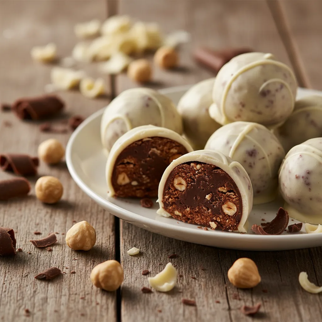 Ferrero Rocher Caseiro com Casquinha Crocante