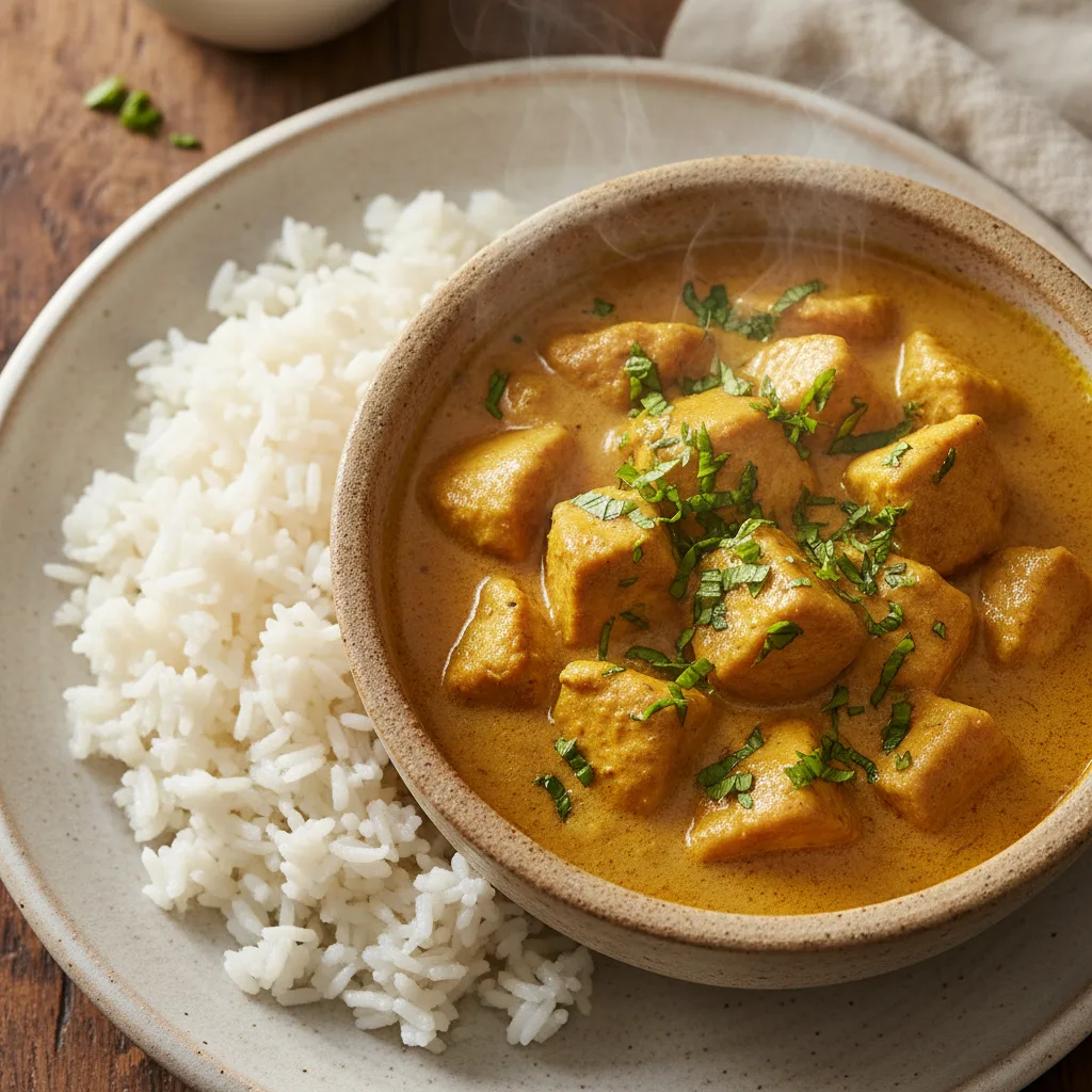 Frango com Curry e Leite de Coco: Um Sabor Exótico no seu Jantar