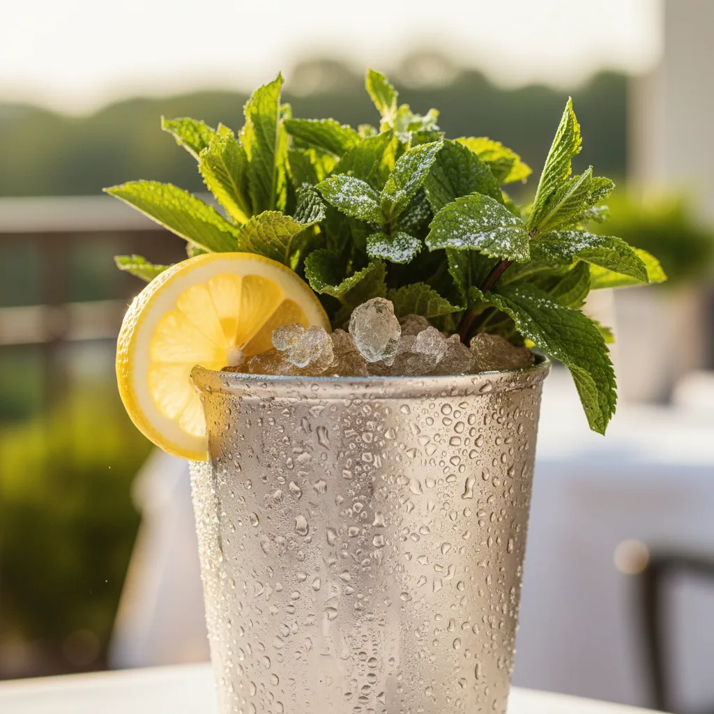 Mint Julep Gelado: Receita Refrescante e Clássica