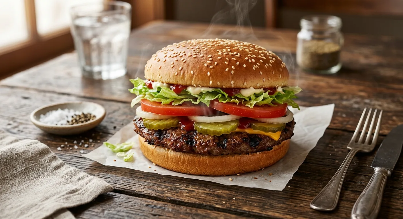 O Legítimo Whopper Caseiro: O Clássico do Burger King na Sua Cozinha