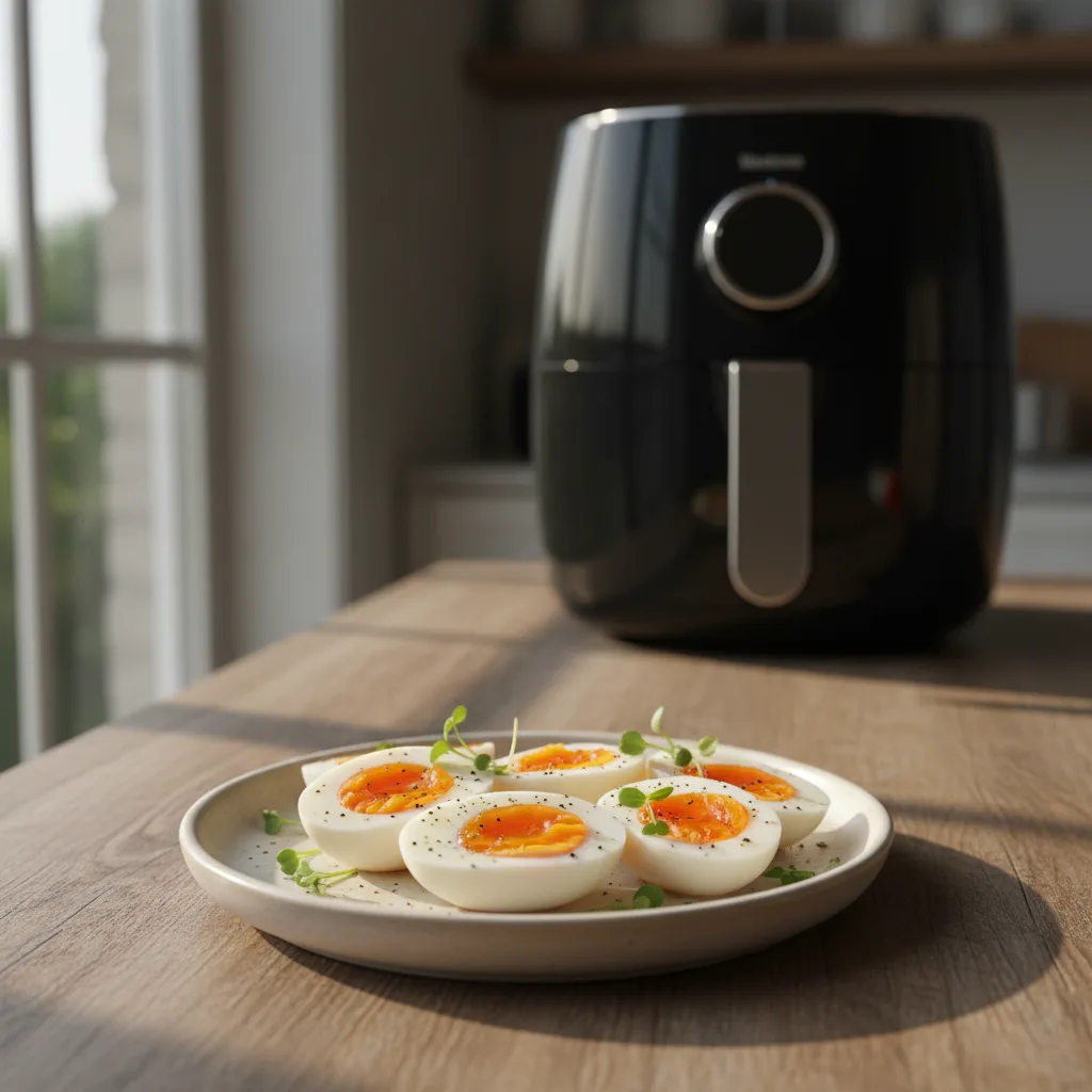 Ovo Cozido na Air Fryer: O Guia Definitivo para a Gema Perfeita