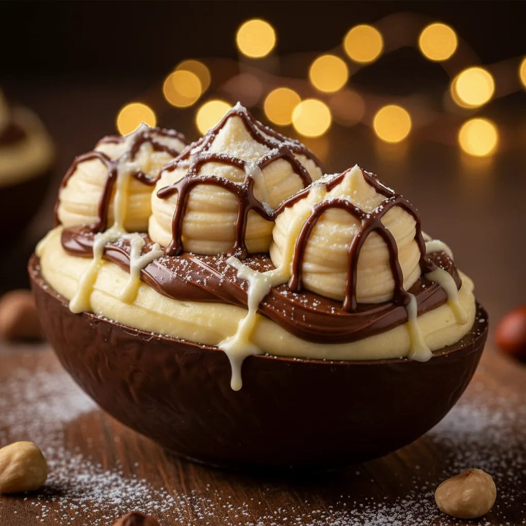 Ovo de Páscoa de Leite Ninho com Nutella: Receita de Colher Caseira