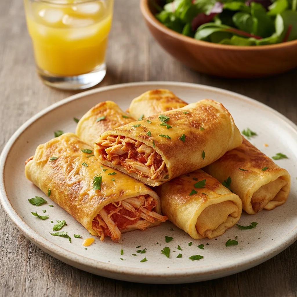 Panquecas Recheadas de Frango ou Carne Moída: Receita Prática