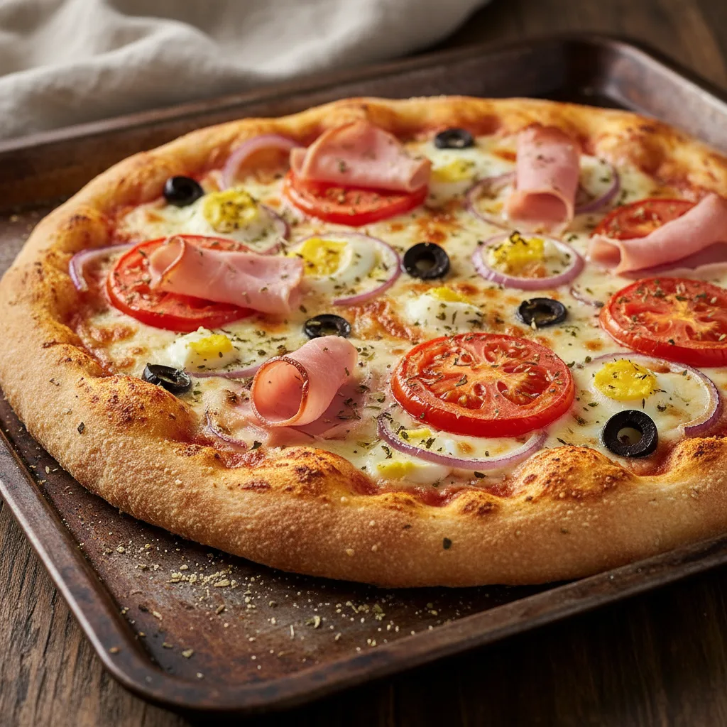 Receita de Pizza Portuguesa Caseira: Sabor Tradicional
