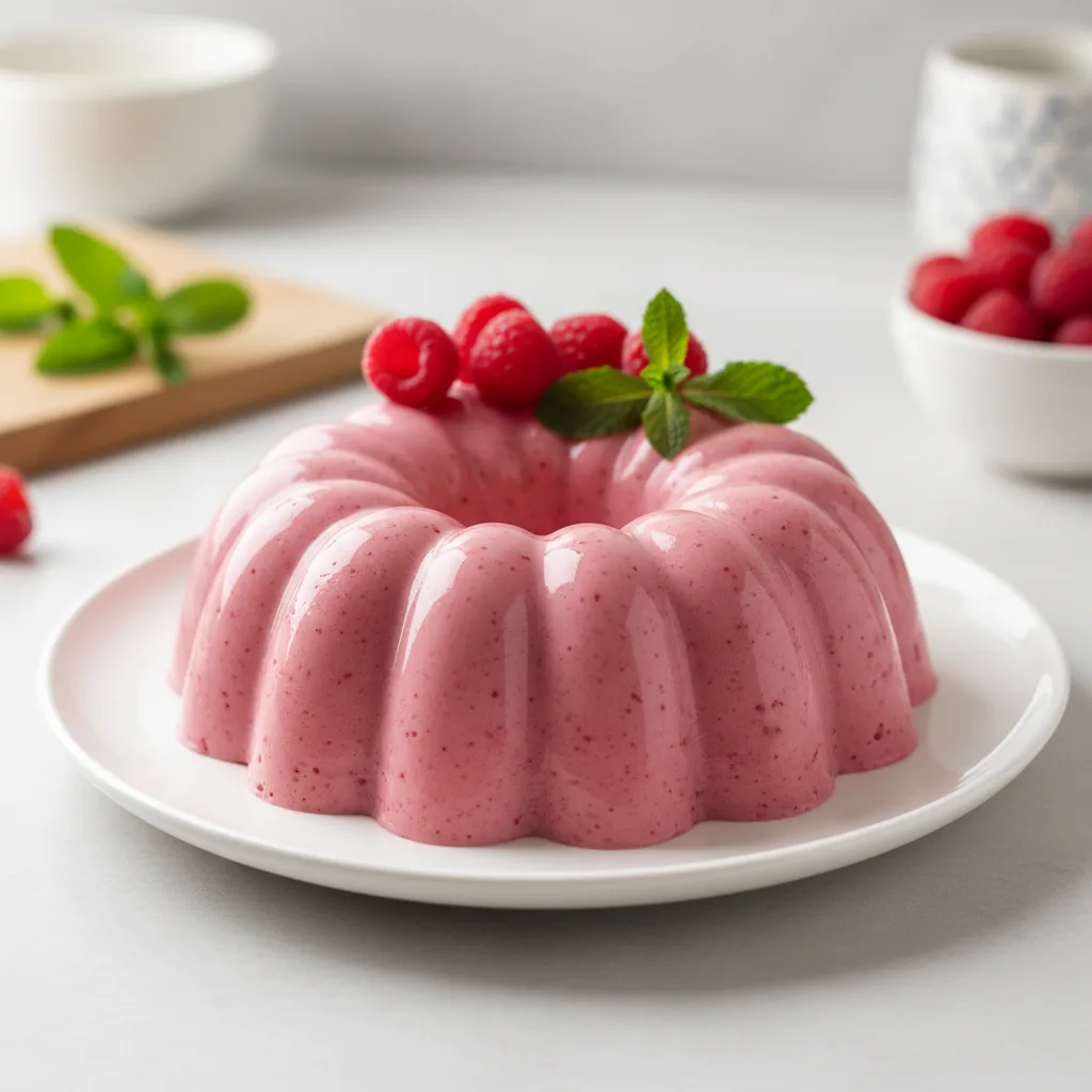 Pudim de Framboesa Simples: A Sobremesa Perfeita Sem Forno