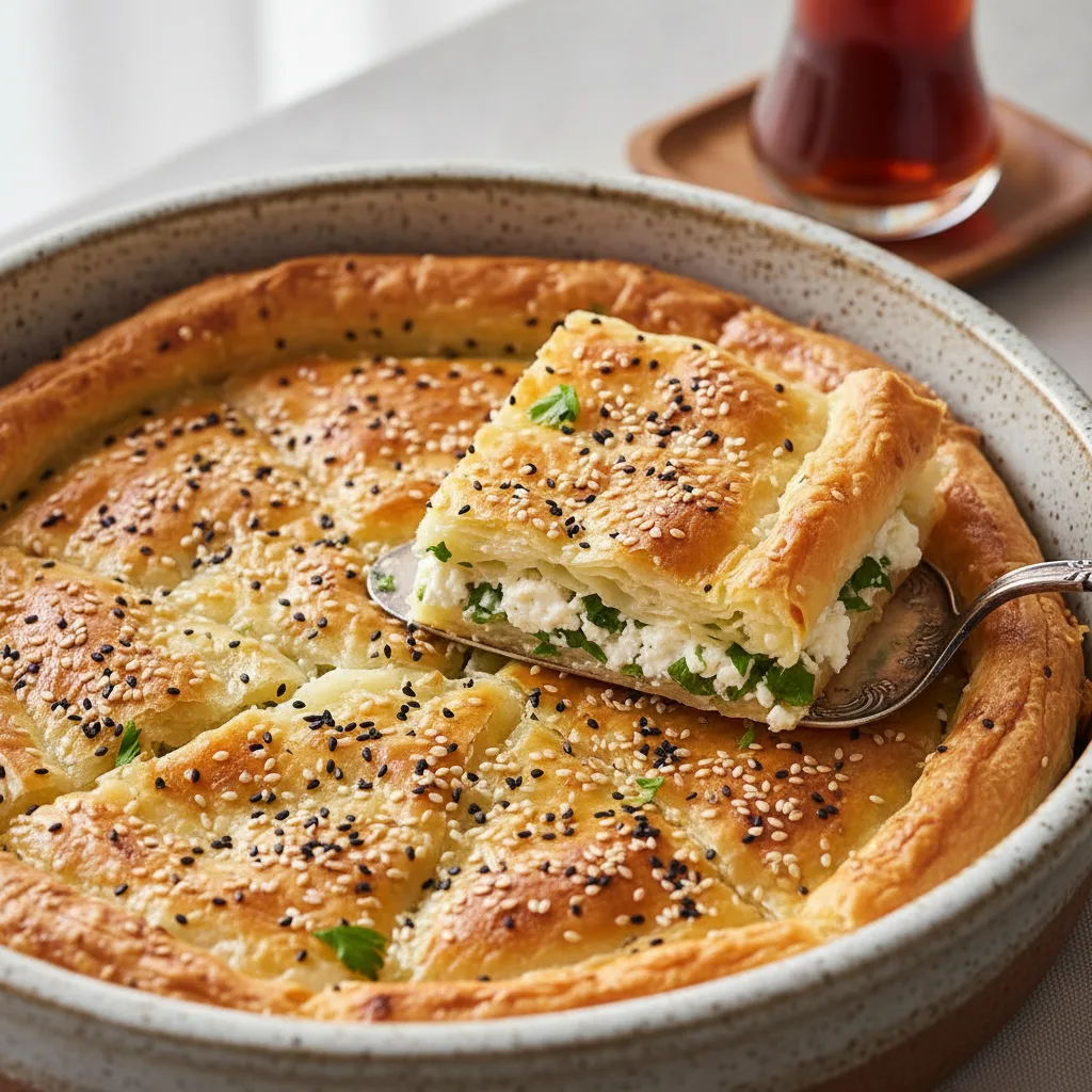 Receita de Börek Turco: O Segredo da Massa Folhada Crocante e Suculenta
