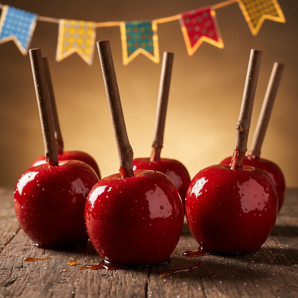 Receita de Maçã do Amor Tradicional: O Segredo da Calda de Vidro Perfeita
