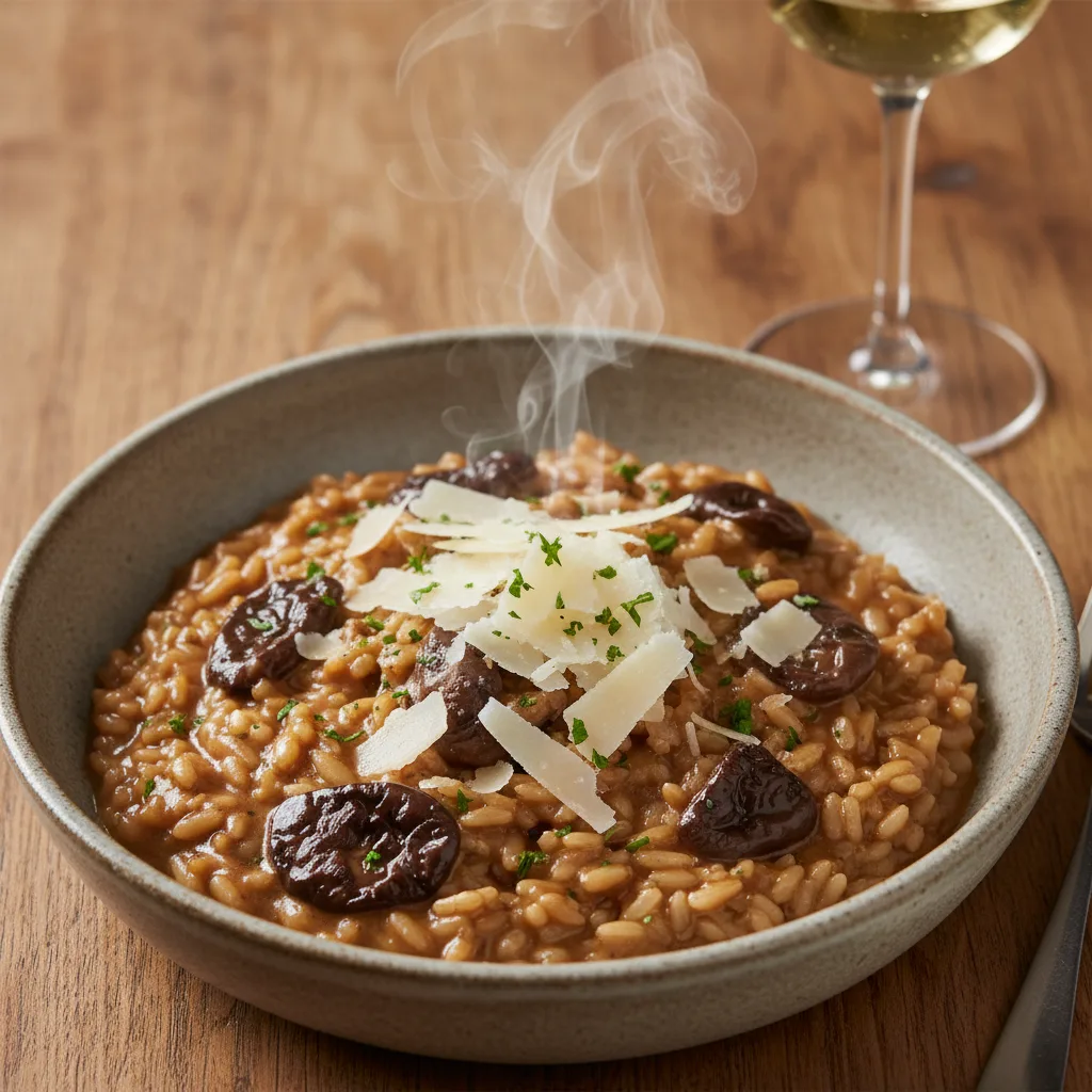 Risoto de Cogumelos Funghi Secchi: A Receita do Risoto Perfeito