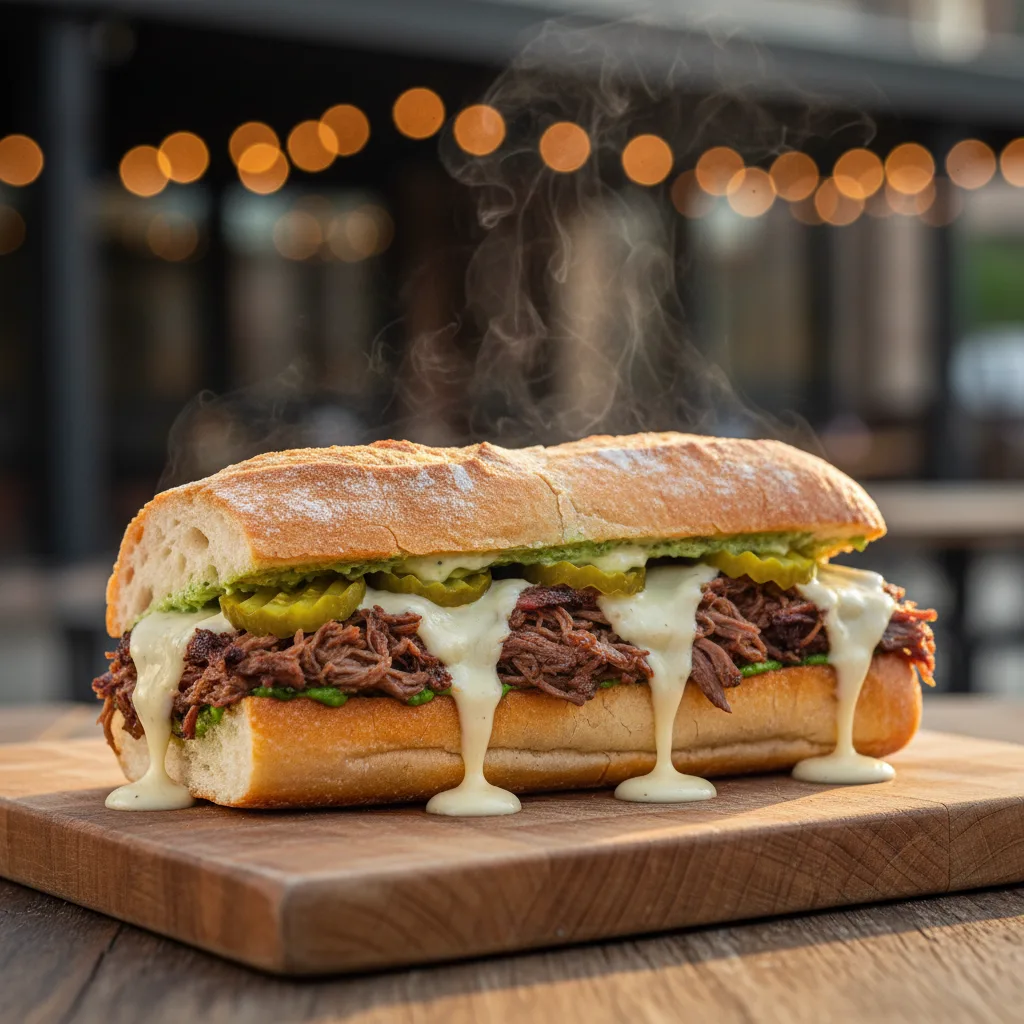 Sanduíche de Costela Bovina Desfiada: Receita Suprema