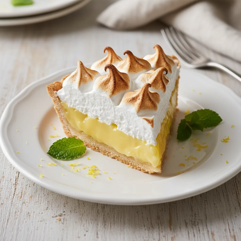 Torta de Limão com Merengue: A Sobremesa Clássica e Irresistível